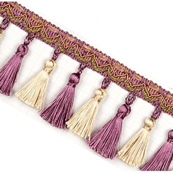 Lace Curtains Long Gold Sewing Tassel