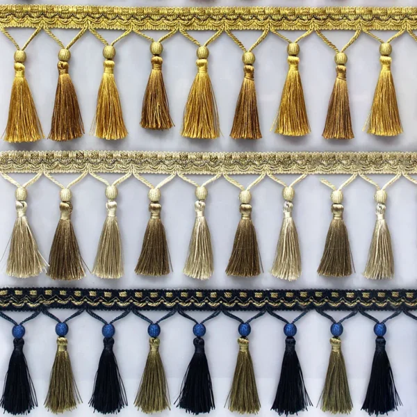 Curtain Tassel | Decoration Golden lace